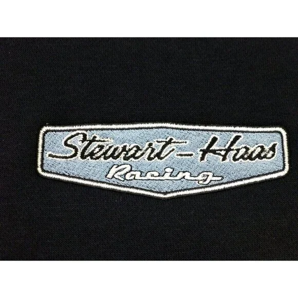 NWT Under Armour Stewart Haas Racing Fleece Kangaroo Pocket Sweatshirt 2XL - Picture 5 of 12